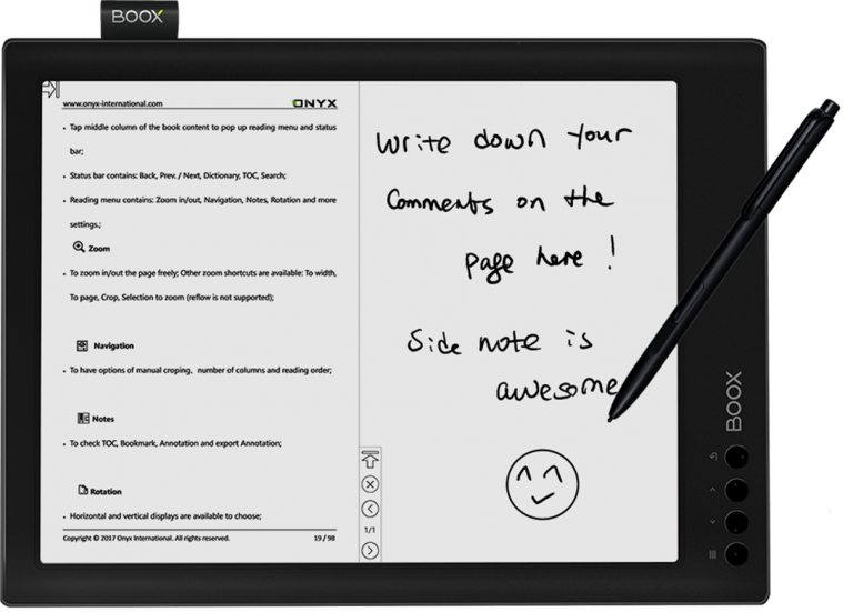 ONYX BOOX MAX 2 PRO eReader :: ONYX BOOX electronic books