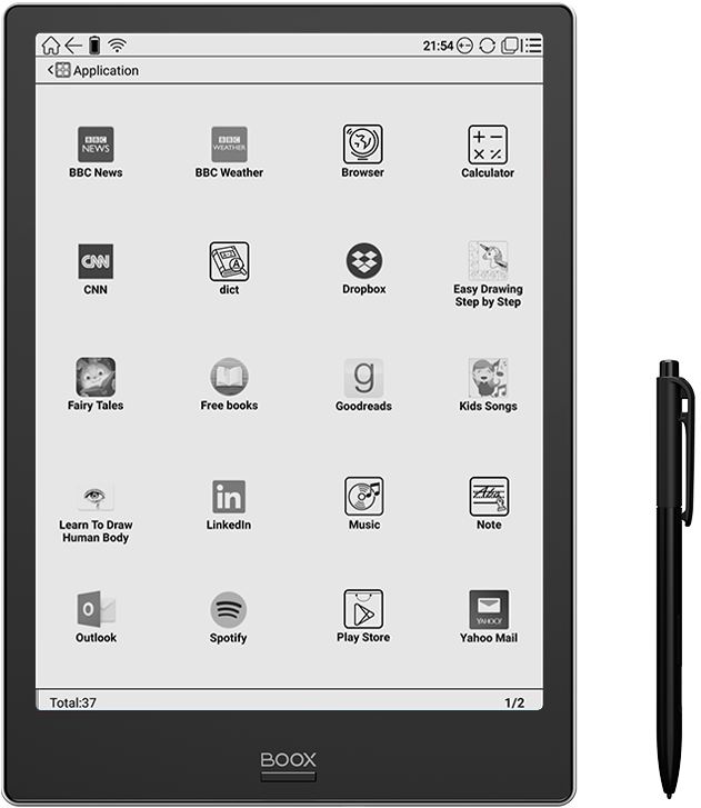 ONYX BOOX Note Plus eReader :: ONYX BOOX electronic books