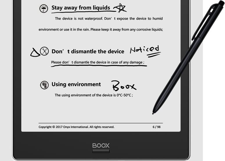 ONYX BOOX Note5 Plus 10.3 eReader Android E-Book E-Ink Reader 6GB / 128GB