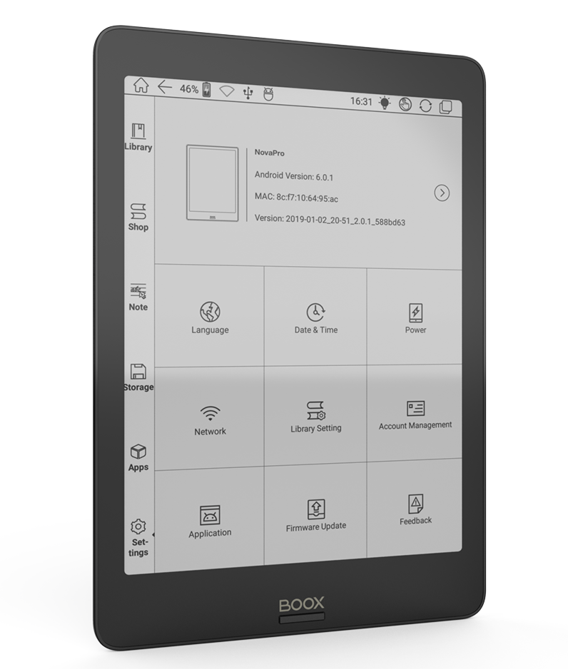 ONYX BOOX Nova Pro eReader :: ONYX BOOX electronic books